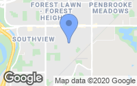 Map of Highwood, AB